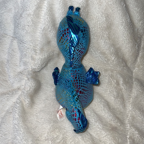 💕 Preloved Ty Beanie Boo “Neptune” Seahorse 💕 - Picture 5 of 6